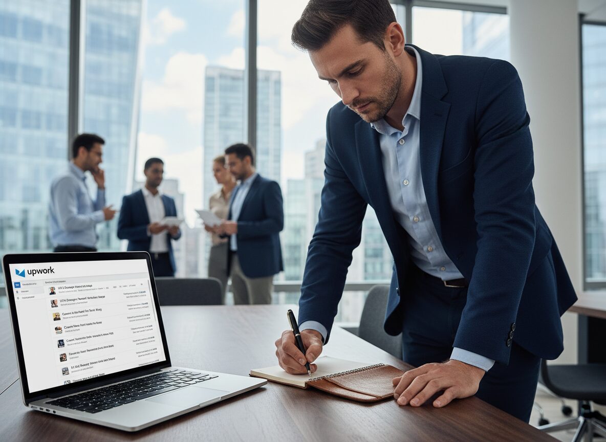 Upwork freelance platforma