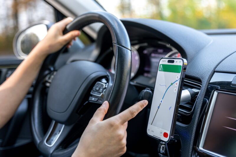prikaz GPS lokacije na telefonu